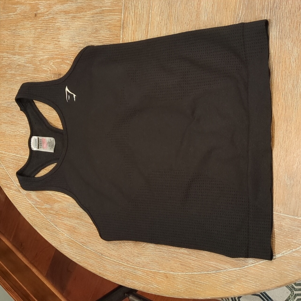 Gymshark Black Racerback Tank - Picture 2 of 3